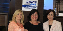 Secretrias da USP-Bauru presentes no COINS 2013